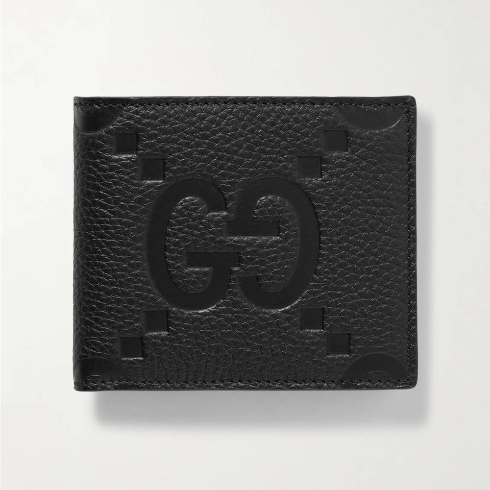100% Authentic Gucci Jumbo GG Bifold Wallet MSRP $590